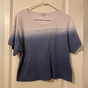 Forever 21 Ombré Blue Cotton shirt